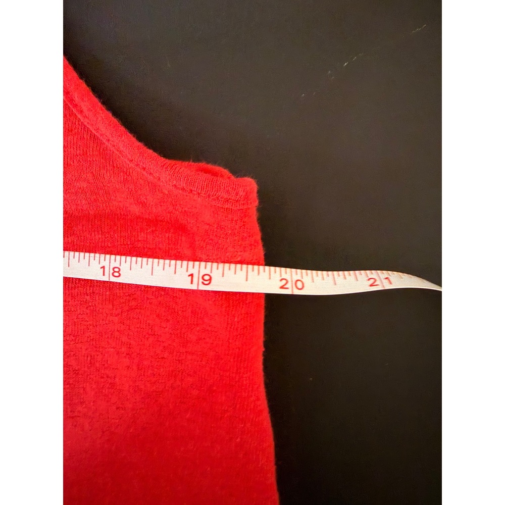 Loft Outlet V-Neck Tank Top Womens Red  Knots - Large - Picture 4 of 8